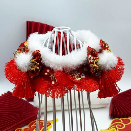 Шарф, нагрудник, праздничнный декор, слюнявчик