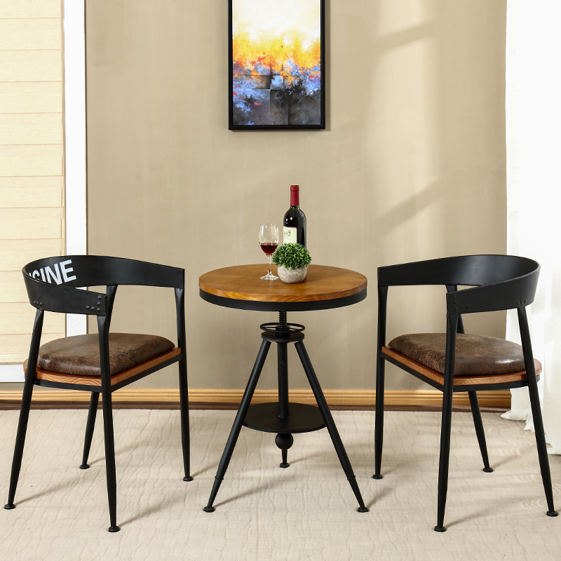 Iron Art Dining Chair Creative Milk Tea Chair Dining Room Office Computer Sofa Chair Casual Back Leaning Chair Coffee Chair Bar Chair