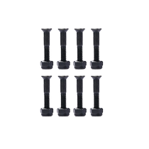 BSGY Skateboard Bridge Nail 29mm Skateboard Bridge Nailing Nihat Children Skateboard Screw Nuts Accessories Skateboard 8 Sets