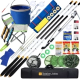 Рыбалка новички рыбацкие стержни морские стержни чистый склад Комбинация Данхуи Профессиональный двойной с двойным использованием плавучие ручные стержни рыба