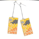 Серьги, клипсы ручной работы, косплей