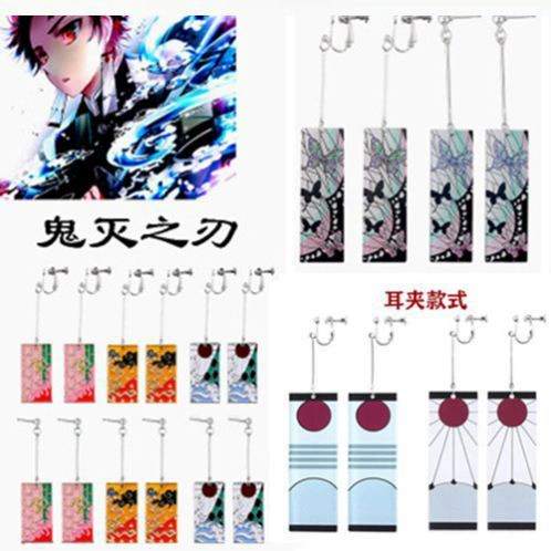 Серьги, клипсы ручной работы, косплей