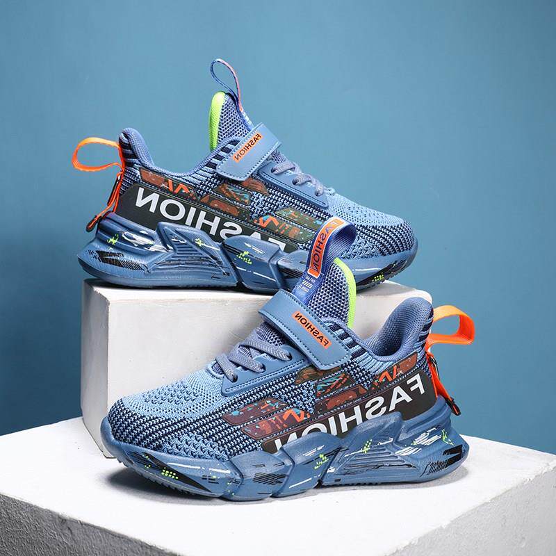 Official website Cambridge boys shoes spring 2022 new mesh breathable children's sports shoes in the big boy boy running