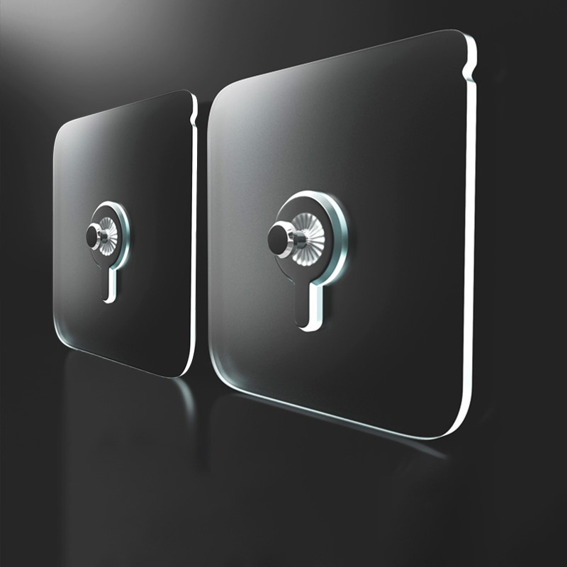 No Mark Photo Frame Hook Hung Painting Free Punch Powerful Adhesive Invisible Glued Hook Wedding Dress Photo Exclusive Hanging Nail Wall Sticker