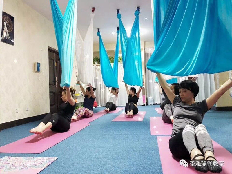 Аксессуары для йоги 加厚布2.8x5米反重力空中瑜伽吊床yoga swing弹力吊床aerial yoga OTHER