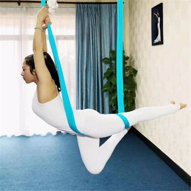Аксессуары для йоги 加厚布2.8x5米反重力空中瑜伽吊床yoga swing弹力吊床aerial yoga OTHER