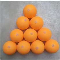 乒乓球训练器专用有孔球替换备用加厚耐用10个装
