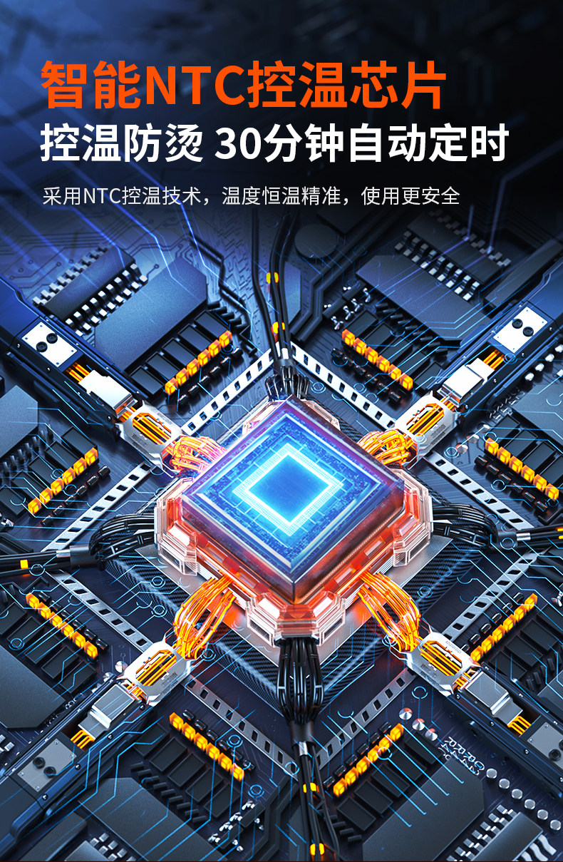 【中国直邮】muselove 慕诗爱 加热按摩护膝 膝盖热敷  关节理疗按摩仪  保暖老寒腿加热艾灸疼痛神器  2只装