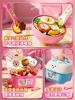 Pudding Feeding Toy Set Internet Celebrity Milu Jelly Spoon Feeding Pretend Play for Girls Children's Birthday Gift