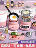 Children's Mini Kitchen Real Cooking Full Set of Realistic Cooking Utensils Set 12-Year-Old Toy Girl Birthday Gift