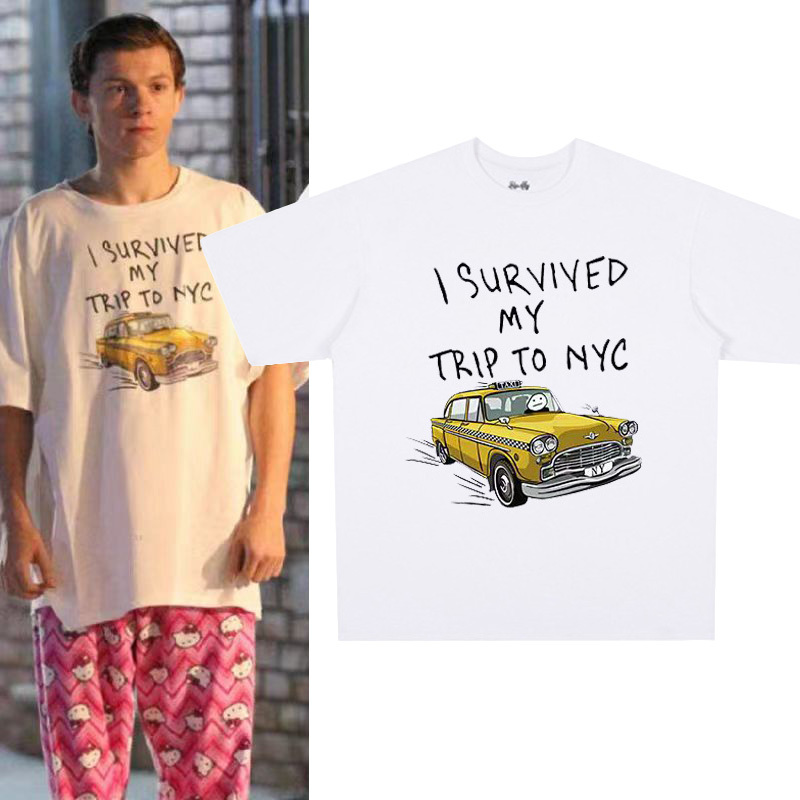 Spider-Man: Homecoming T-Shirt for Men, Marvel Movie, Same Style as the Dutch Brother, Tom Holland Merchandise, Short-Sleeved