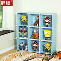 Storage box finishing box toys childrens baby wardrobe storage home covered plastic fabric clothes locker