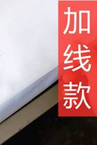 White bed single army hardliner can not afford the ball pure white sheet thickening single-piece cotton internal affairs fire