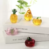 Искусственные кристаллы, украшения ручной работы, хурма, хурма, фруктовая комбинация Ruyi, стеклянные подарки, трансграничная внешняя торговля Amazon