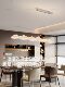 Restaurant chandelier Rizhao Jinshan modern simple new Chinese tea table living room chandelier minimalist restaurant bar table lamp