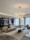 Restaurant chandelier Rizhao Jinshan modern simple new Chinese tea table living room chandelier minimalist restaurant bar table lamp