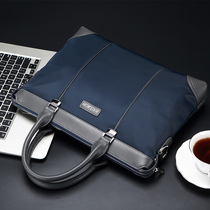 Fashion Handbag Mens Canvas Briefcase Casual Shoulder Bag Oxford Messenger Bag Mens Office Business Mens Bag