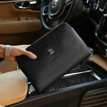 European Station 2022 Summer new mens headlayer Bull Leather Casual Mens Bags Business Large Capacity Wallet handbags