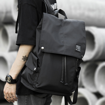 Hong Kong Europe Station Mens 2022 New minus Large Cap Bag Men Waterproof Computer Backpack Fashion Double Shoulder Bag