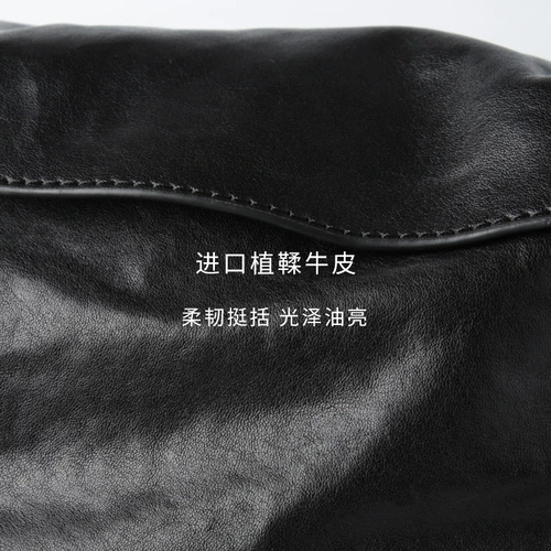 Брендовая нагрудная сумка, универсальный спортивный ремешок для сумки, кожаный рюкзак, из натуральной кожи, воловья кожа