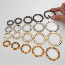 Bag chain adjustment buckle metal hardware accessories shortened bag strap D Buckle length chain shoulder strap adjustment artifact