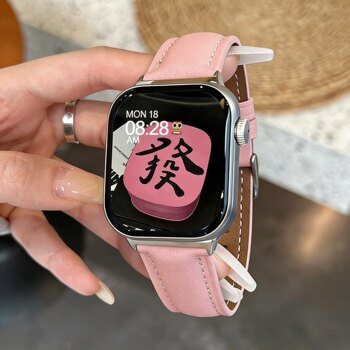 Huaqiangbei Watch Smartwatch for Women 2025 New Model High Appearance Value Chat Reply Multi-Function Bluetooth Call Health Monitoring Heart Rate Blood Pressure Sleep Mp3 Music Payment Sports Bracelet