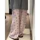 Cute Star Pattern Summer Thin Women's Korean Style Loose Straight-Leg Drapey Lazy Style Pajama Pants 2026 New Model
