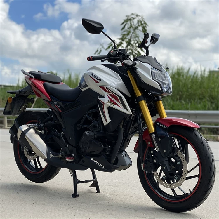 Гуоси Диан Зао Хаожю DR150 160s уличный мотоцикл DF150CC локомотив мужской топливный топливный шаг через езду мотоциклы