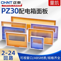 Zhengtai distribution box cover plate PZ30 empty switch box panel 15 loop 204 weak 16 strong electric case cover 10 bits 2 plastic
