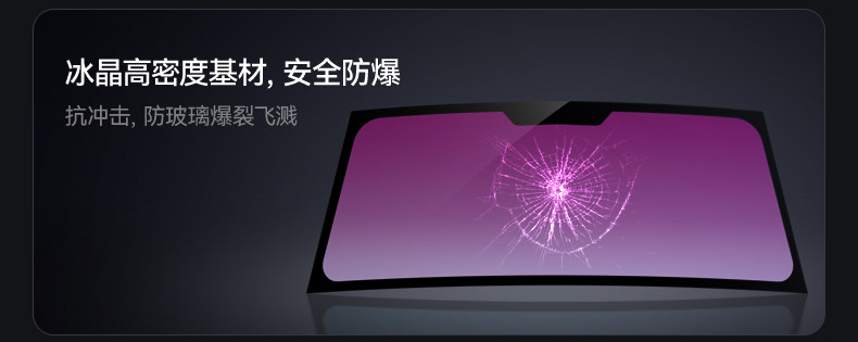 Rose Ghost Car Film Sunscreen Glass Film for Sun Protection, Imperial Heat Insulation Purple Solar Film for Front Windshield Car Glass