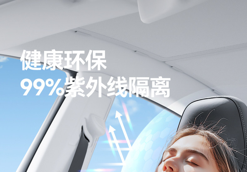 Rose Ghost Car Film Sunscreen Glass Film for Sun Protection, Imperial Heat Insulation Purple Solar Film for Front Windshield Car Glass