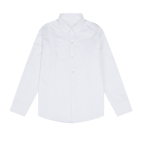 Детская рубашка, осенняя форма для школьников для мальчиков, лонгслив, свободный крой, подходит для подростков