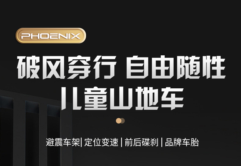 Студент подросток автомобиль 凤凰儿童自行车女童中大童车女孩男孩小孩学生脚踏单车10岁山地车 Phoenix