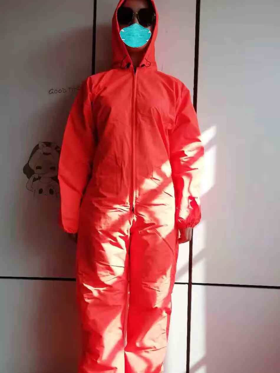 Spot full-body protective clothing Industrial isolates dust-proof clothing spray paint with cap protective clothing