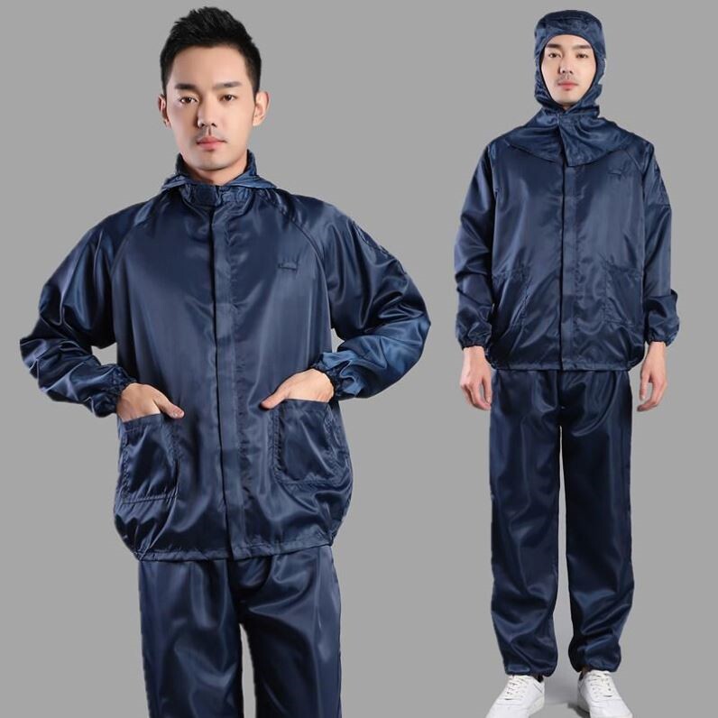 Grinding special dustproof clothing breathable split hooded men's and women's glass fiber industrial spray paint protective clothing overalls