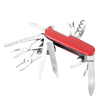 Multifunctional Swiss Knife Outdoor Camping Travel Equipment Knife Folding Tool Portable Knife Emergency Self-Defense