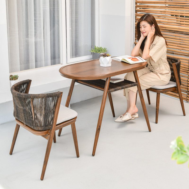 Purple New Chinese Tea Table and Chair Combined Living Room Household Tea Select Simple Modern Tea Table Balcony Tea Table