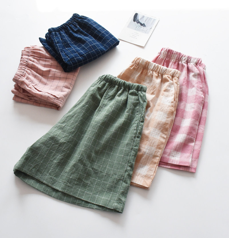 Men's shorts Home Sleeping Summer Pure Cotton Raw Pants Code Teenagers Casual Designer's large underpants home