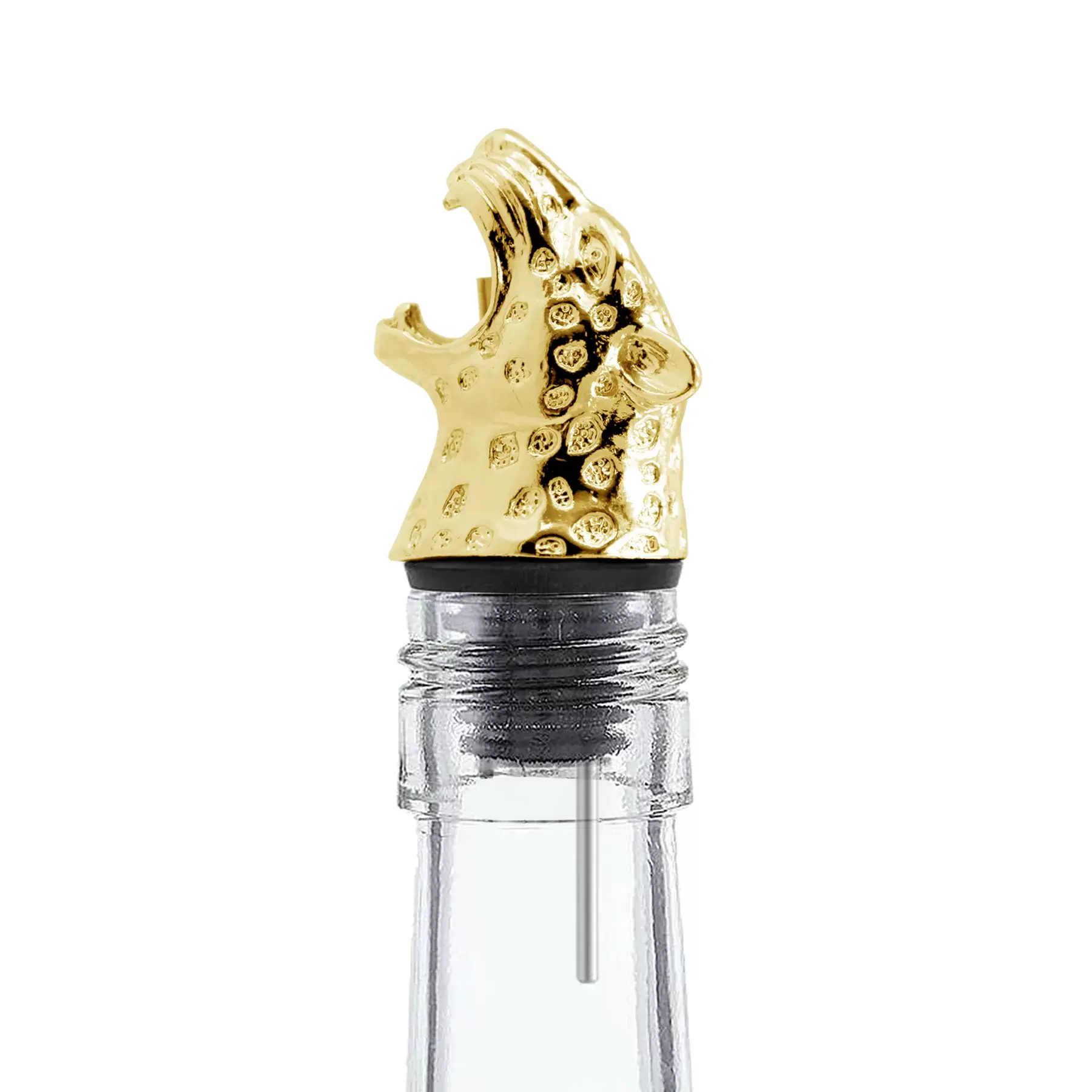 SOING stainless steel creative wine spout wine pourer drain mouth mixer wine dispenser wine pouring utensil animal wine guide