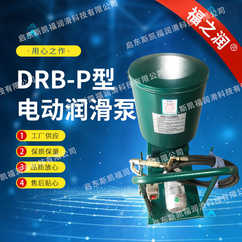 Qidong plunger pump manufacturer QJRB1-P400Z electric lubrication pump and device BSB pump