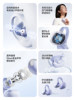Wopow Wireless Bluetooth Earphones Ear Clip Ai Smart Translation Open-Ear Sports Headphones for Girls with High Aesthetic Appeal