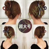 Ultra Large Number of Grip Thick Hair Hair Multiple Advanced Sensation Frosted Bath Shark Clip Style High Cranial Top Extra-large Hair Clip