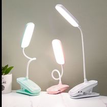 Clip-type small table lamp charging and plugging dual purpose reading small night light Dormitory Bed with learning special charging money Read the lamp