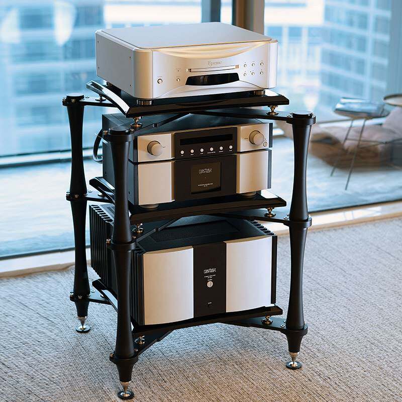 Audio rack amplifier cabinet AudioBastion shock-absorbing shock-absorbing fever audio-visual rack equipment rack speaker foot nails