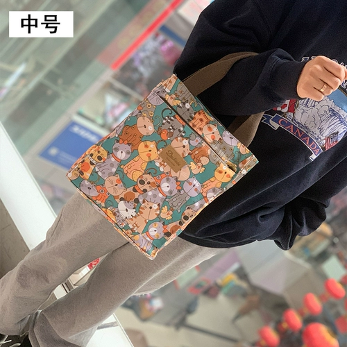 Водонепроницаемая модная льняная сумка, шоппер для выхода на улицу для отдыха, сумка через плечо для матери, ткань оксфорд