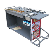 Baked Beibei custom-made barbecue grill and barbecue cart. Contact customer service to place an order.