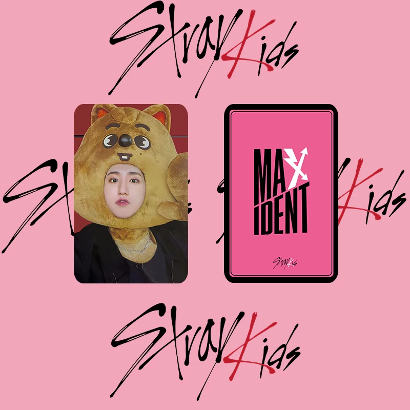 Карта Stray Kids Maxident нового альбома SKZ JYPSHOP специальная коллекционная маленькая карта