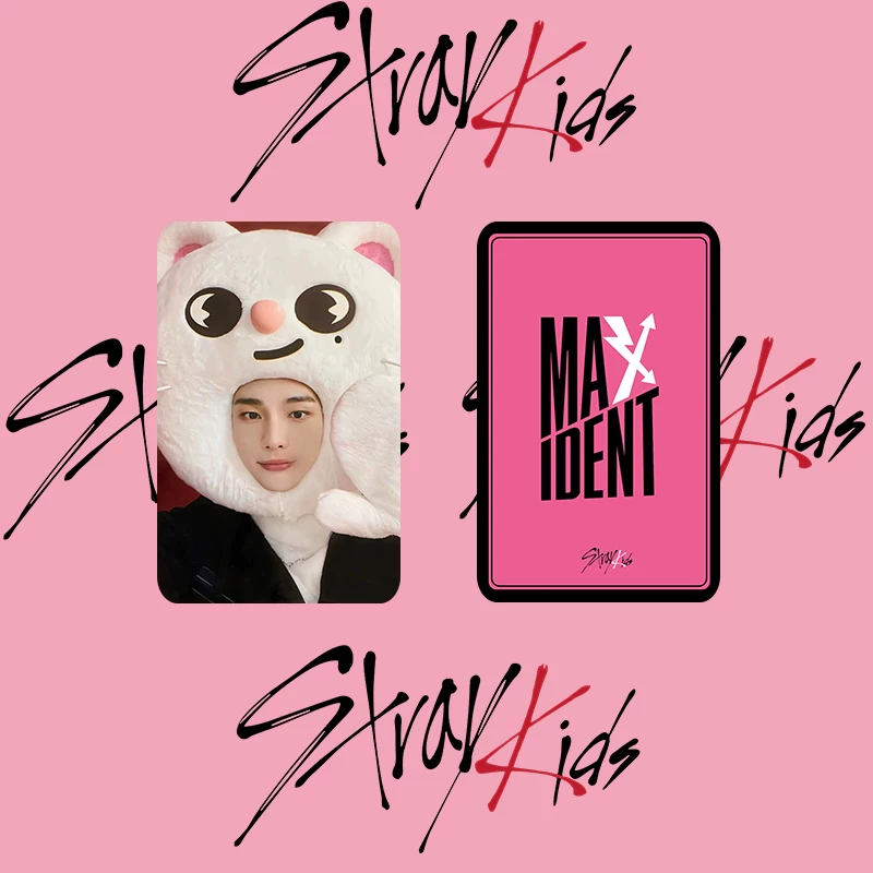 Карта Stray Kids Maxident нового альбома SKZ JYPSHOP специальная коллекционная маленькая карта