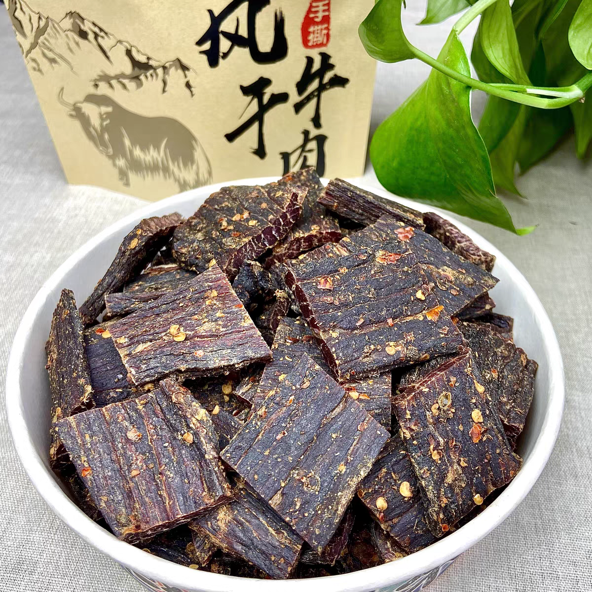 风干牛肉干哪种最正宗?揭秘内蒙古、西藏、四川阿坝的地道风味小吃