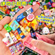 Mini mini food play blind bag small ornaments bottle food DIY resin small supermarket model children's doll simulation 6